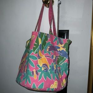 Vintage 90’s beach tote bag.